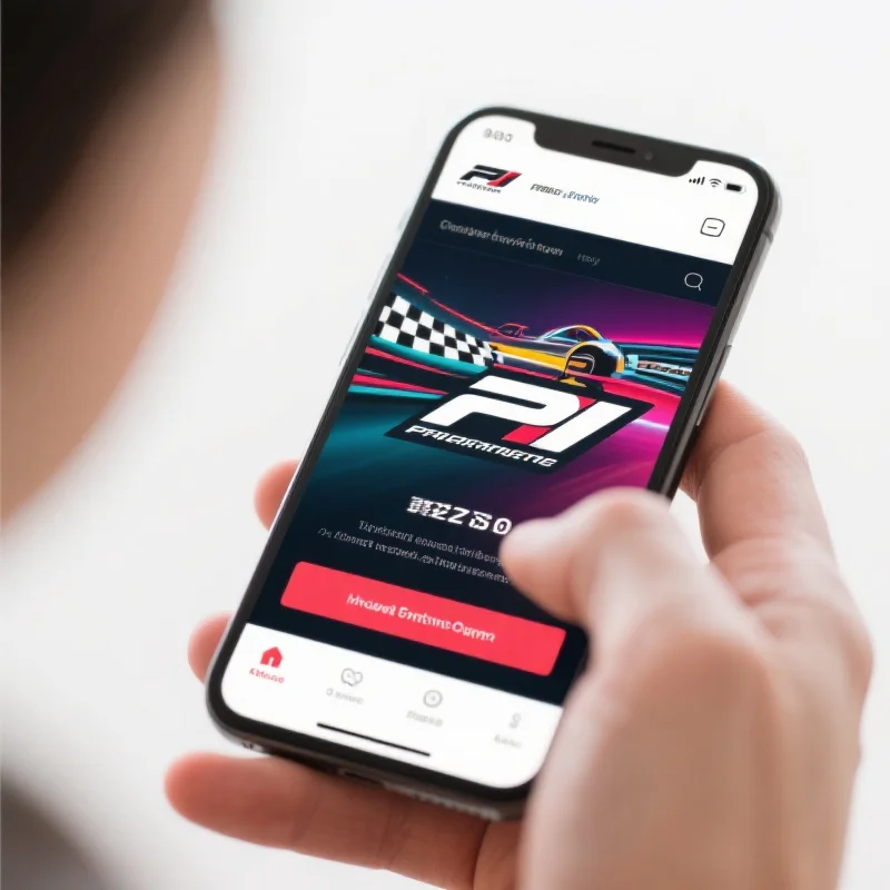 通过官方应用获取赛车资讯